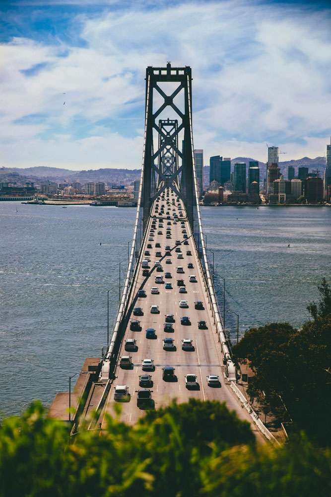 Pont entre San Francisco et Oakland 